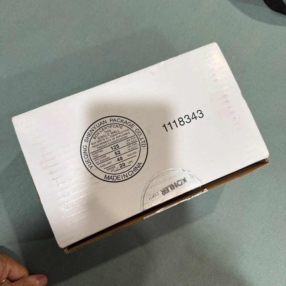 NWT Purist Vertical toilet paper holder K-14444 Polished Chrome BRAND NEW - Picture 10 of 14